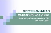 RECEIVER FM & AGC - ...· Demodulasi Sinyal FM ... FM stereo demultiplexing G H . AGC (Automatic Gain