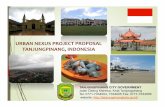 URBAN NEXUS PROJECT PROPOSAL TANJUNGPINANG, … · Proposal are techncal assistance on: 1. Innovative waste water management in Senggarang and onsite waste water treatment plant 2.
