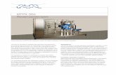 BTPX 305 - Corporate · The BTPX 305 is a solids-ejecting centrifuge in clarifier, purifier and concentrator execution, equipped with a well-proven, reliable fixed partial solids