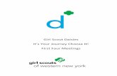 Girl Scout Daisies - GSWNY · Blooming Girl Scout Law Flower Pot: Give each girl a Blooming Girl Scout Law Flower Pot sheet. Explain to the girls that the parts of the law are like