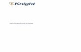 Certificates and Articles - gud-knight.com · over the Common shares and the shares of any other class ranking junior to the First Preferred Shares. The First Preferred Shares of