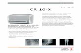 cr 10-X - plhmedical.co.uk · 2 3 4 convenient and fast workflow The CR 10-X works in conjunction with NX, Agfa HealthCare’s image identification and quality control tool, for a