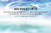 Embedded System development Coding Reference guide .Cï¼‹ï¼‹ Cï¼‹ï¼‹ Revised Edition Embedded System