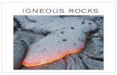 U4L4 - Igneous Rocks · bowen’s reaction series Bowen’s reaction series - illustrates relationship between cooling magma and formation of minerals that make up igneous rock