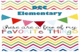 dccelementary.asd20.org Teachers Favorites... · Place to shop or play with family: Movie theaters, TJ Maxx, Marshalls, Nordstroms o you have dietary restrictions? Top classroom wishes?