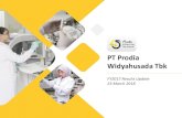 PT Prodia Widyahusada Tbkprodia.co.id/Assets/img/Upload/FY 2017 Results Update.pdf · Prodia’s National Reference Lab as the only private national reference laboratory in Indonesia