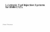 L-Jetronic Fuel Injection Systems for BMW E12’s · L-Jetronic System - Air Mass Measurement n Fuel Injection System has to know mass of air n Airflow meter provides air mass flow