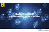 BIM INDONESIA ROADMAP - sibima.pu.go.idsibima.pu.go.id/pluginfile.php/44711/mod_resource/content/1... · Penggunaan BIM Pada Proyek Kendari . 2 PT PP - Milestones 1953 Establishment