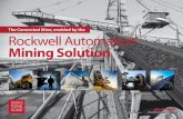 Rockwell Automation Mining Solution · The Rockwell Automation Mining Solution delivers a proven, comprehensive process control system designed specifically for the mining industry.