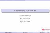 Ethnobotany. Lecture 30 - MSUherba.msu.ru/shipunov/school/biol_310/2010_2011/lec_30.pdf · Ethnobotany. Lecture 30 Alexey Shipunov Minot State University April 8th, 2011 ... Ipecacuanhae