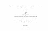 Quality Function Deployment Integration with Design ... · Abstract Quality Function Deployment Integration with Design Methodologies Mengli Shu Under the background of the economic