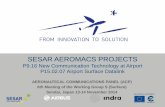 SESAR AEROMACS PROJECTS - International … AEROMACS PROJECTS P9.16 New Communication Technology at Airport P15.02.07 Airport Surface Datalink AERONAUTICAL COMMUNICATIONS PANEL (ACP)