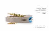 Solitaire Anterior Spinal System - Zimmer Biomet Solitaire Anterior Spinal System, available in PEEK-OPTIMA ® and Titanium, is designed for use with autograft and is indicated for