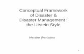 Conceptual Framework of Disaster & Disaster Management ... · -Pedoman Penyusunan Peta Geomedik, DepKes2005-Penanggulangan Penderita Gawat Daru rat seri 1 dan 2, DepKes, 2005 ...