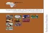 Plant Resources of Tropical Africa - World Agroforestry Centre · The PROTA handbook volume, PROTA 14: Vegetable oils was published in September 2007. Following the format of earlier