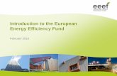 Introduction to the European Energy Efficiency Fundgreencities.malaga.eu/opencms/export/sites/greencities/.content/... · Objectives and sponsors of the eeef 4 PT ES FR DE IT IE GB