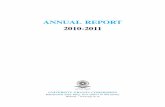 ANNUAL REPORT 2010-2011 - UGC · The Executive Summary of the UGC Annual Report 2010-2011, encapsulates not only the activities of UGC to achieve its mandatory objectives but also