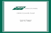 GKM Semi 1.31 - tihfunds.com · 1 GKM Growth Fund September 2005 Dear Shareholders: As we close our third full fiscal year, I would like to thank you for joining us as shareholders
