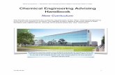 Chemical Engineering Advising Handbook .CH E 230 Computational Tools for Chemical Engineering (1)