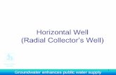 Horizontal Well (Radial Collector’s Well) - water1993.com · B. Horizontal Well Drilling 3) Installation of Well Material ... Water pouring out from horizontal wells After completion