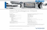 VDO Autodiagnos Check · · Via USB cable and download Languages · German, English, French, Spanish, Italian, Polish, Czech, Dutch, Portuguese Technical data ... VDO Autodiagnos