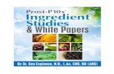 Ingredient Studies and White Papers* - Prostate Research Labs · Ingredient Studies and White Papers* ... extract preparation called Prostat/Poltit (which has ingredients similar