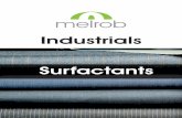 Surfactants Product List - Melrobmelrob.com/wp-content/uploads/Surfactants_Product_List.pdf · Anionics Fatty Alcohol Sulphates Chemical Composition Active Matter (%) Appearance Sodium