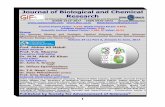 Journal of Biological and Chemical Research - IMISSU Single … · 2017-07-07 · Journal of Biological and Chemical Research An International Journal of Life Sciences and Chemistry