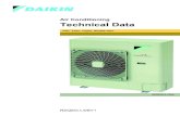 Air Conditioning Technical Data - Welcome. Daikin/2. Split Sky Air/2... · Air Conditioning Technical Data Pair, Twin, Triple, ... • Daikin outdoor units are neat, ... Capacity