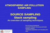 ATMOSPHERIC AIR POLLUTION SAMPLING - EHRN · OFTEN AN IDEAL SITE CANNOT BE FIND AND A COMPRIMISE MUST BE REACHED . Stack sampling Isokinetic sampling Exemplified structure of measuring