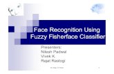 Face Recognition Using Fuzzy Fisherface Classifiercsajaykr/myhome/teaching/biometrics/fuzzy... · Face Recognition Using Fuzzy Fisherface Classifier Presenters: Nilesh Padwal Vivek