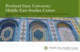 Portland State University Middle East Studies Center · Portland State University Middle East Studies Center History of Geography: The Modern Middle East and North Africa