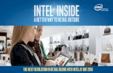 The Next Revolution in Retail—Intel® Technology at NRF 2016 · Cloudera* Enterprise is the data platform for modern retail, enabling a 360-degree customer view and efficient distribution
