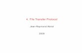 4. File Transfer Protocol - University of Southamptondeploy- .An Example: File Transfer Protocol