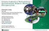 Cross-Industry Reliability: Automotive Power …energy.sandia.gov/wp-content//gallery/uploads/7...Cross-Industry Reliability: Automotive Power Module Perspective Zhenxian Liang R&D