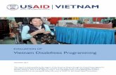 EVALUATION OF Vietnam Disabilities Programming · Evaluation of Vietnam Disabilities Programming ... disorder marked by sudden recurrent episodes of ... down through families that