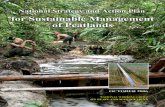 National Strategy and Action Plan for Sustainable Management of … Strategy of Peatlands.pdf · Strategi dan Rencana Tindak Nasional Pengelolaan Lahan Gambut Berkelanjutan (National