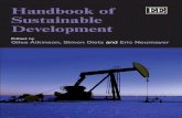 HANDBOOK OF SUSTAINABLE - marno.lecture.ub.ac.idmarno.lecture.ub.ac.id/files/2012/06/Handbook-of-Sustainable...Handbook of Sustainable Development Edited by Giles Atkinson Senior Lecturer