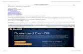 Chapter 5. installing CentOS 7 - Cooper Unionee.cooper.edu/~tthomas/linux/Install-CentOS7-vb.pdf · Chapter 5. installing CentOS 7 Prev Part II. installing Linux Next Chapter 5. installing