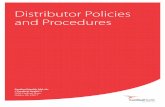 Distributor Policies and Procedures · 2019-02-04 · B. Customer Service Contact Information EDI & Web Ordering: To implement electronic ordering, preferred method, contact the EDI