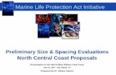 Preliminary Size & Spacing Evaluations North Central Coast ...· Preliminary Size & Spacing Evaluations