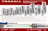 TRAXALL X-Series Programmable Transmitters · 0518 X-Series Programmable Multi-frequency Transmitters TRAXALL CDI X-SERIES TRANSMITTERS are TRAXALL-compatible electromagnetic pipeline