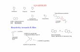 1,3-AZOLES - Forsiden · 1,3-AZOLES N X E+ N X Few examples React. generally in benzene ring E N N H Imidazole N S Thiazole N O Oxazole N O ... Oxazolidineone antibiotic X N X=NH: