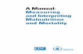 A Manual: Measuring and Interpreting Malnutrition · MEASURING AND INTERPRETING MALNUTRITION AND MORTALITY 9 Introduction THE IMPORTANCE OF NUTRITION AND MORTALITY INFORMATION FOR