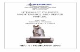 HYDRAULIC CYLINDER MAINTENANCE AND REPAIR …interstop-usa.com/products/control/Sample.Hydraulic.Repair.Manual.pdf · HYDRAULIC CYLINDER MAINTENANCE AND REPAIR MANUAL 33QC-SNC THROTTLE
