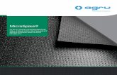 MicroSpike® - AGRU Americaagruamerica.com/wp-content/uploads/2017/11/Brochure-MicroSpike.pdf · The Plastics Experts. 2 AGRU America’s structured geomembranes are manufactured