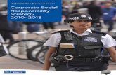 Corporate Social Responsibility Strategy ... - Jembatan tigajembatantiga.com/wp-content/uploads/Metropolitan-Police-Service... · 2 CORPORATE SOCIAL RESPONSIBILITY STRATEGY 2010–2013