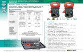 Special GROUND RESISTANCE TESTERS product features … · Indicates voltage potential at the point of measurement ... Multi-Function DataView® software provides a convenient way