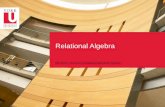 Relational Algebra - eecs.yorku.capapaggel/courses/eecs3421/docs/lectures/... · What is the relational model? • Logical representation of data − Two-dimensional tables (relations)