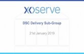 DSC Delivery Sub-Group - xoserve.com · Jul . Aug . Sep . Oct . Nov . 2018 . 2019 . 2020 . Release 2 . Release 3 . Feb-19 . June-19 . Sept-19 (EUC) Nov-19 . Minor Release D3 . ...